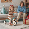 Toddler Tricycle Kids Trike with Adjustable Seat and Basket Aged 3-5 Years Old-Green