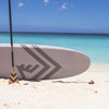 Carbon-Fiberglass Adjustable Paddle with ABS Edge  - Bamboo/Brown