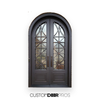 Ares Round Top Double Iron Door