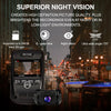 Rexing V1P Max 4K UHD Dual Channel Dash Cam 4K 3840×2160 Front + 1080p Rear with Wi-Fi and GPS