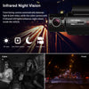 Rexing V3C Dual Camera Front and Inside Cabin Full HD 1080p Dash Cam with WiFi