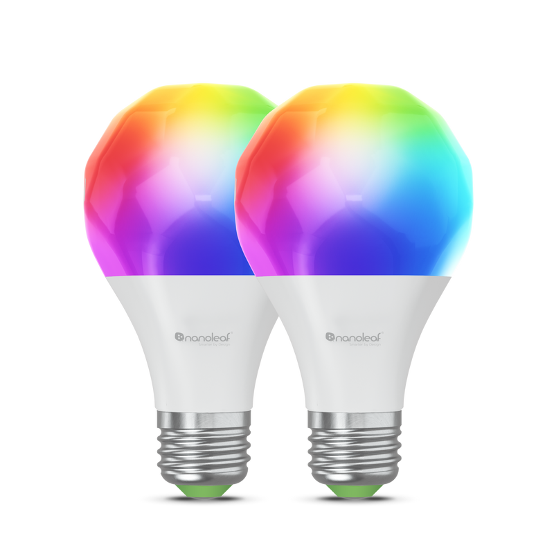 Matter Wi-Fi A19 Smart Bulb (2 Pack)