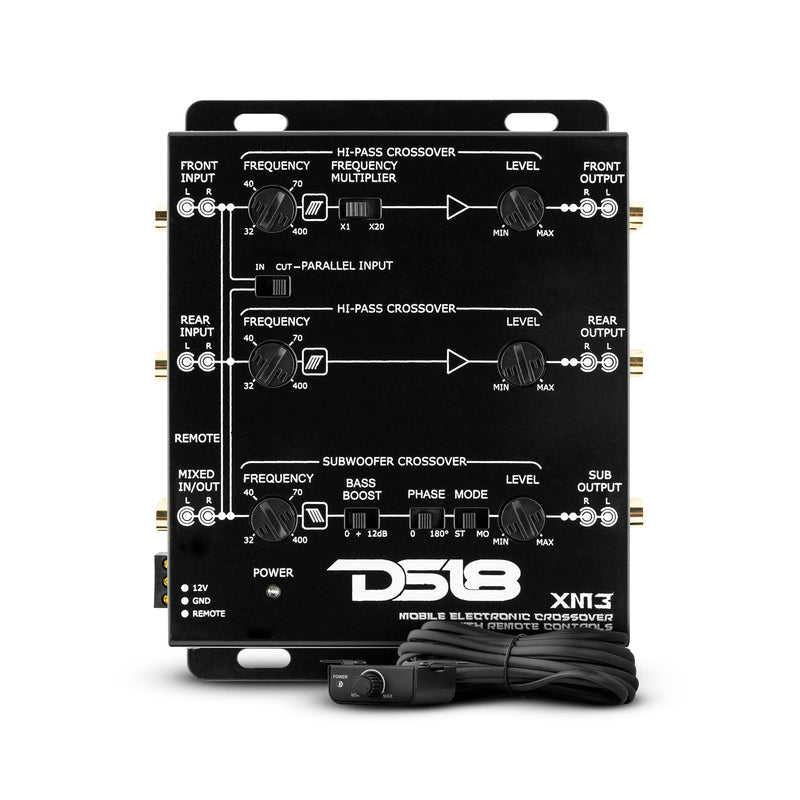 3-Way Active Crossover with Sub-Level Control