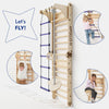 Apollo Swedish Wall / Climbing ladder for Little Austronauts + Moon swing Set + Slide Board