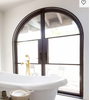 Arched French double doors