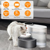 GBruno 3L Cordless Pet Water Fountain with Timer
