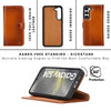 Buffalo Leather Samsung Galaxy S24 Plus Wallet with Detachable Case