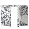 Calacatta Viola Marble Designer Arched Legs Console Polished