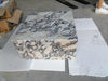 Calacatta Viola Marble Rectangular Prism Block Design Coffee Table (W)24