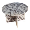 Calacatta Viola Marble Round Polished Coffee Table (D)24