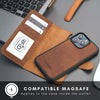 Casper Leather iPhone 15 Pro Max Wallet Case | Detachable MagSafe Compatible RFID Protection