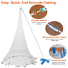 GBruno 6ft Radius Fishing Cast Net