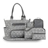 GBruno 8Pcs Baby Nappy Diaper Bags Set