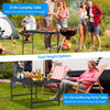 GBruno 35.62x23.42x25.9in Foldable Camping Table