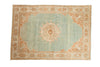 7x10 Vintage Distressed Meshed Carpet