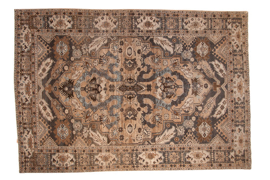 7.5x10.5 Vintage Distressed Khoy Carpet