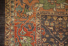 RESERVED 10.5x13.5 Vintage Distressed Mahal Carpet