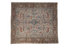 6.5x7.5 Vintage Distressed Heriz Carpet