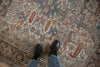 6.5x7.5 Vintage Distressed Heriz Carpet