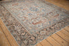 6.5x7.5 Vintage Distressed Heriz Carpet