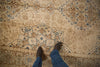 7x11 Vintage Distressed Tabriz Carpet