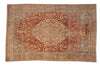 RESERVED 6.5x10.5 Vintage Distressed Tabriz Carpet