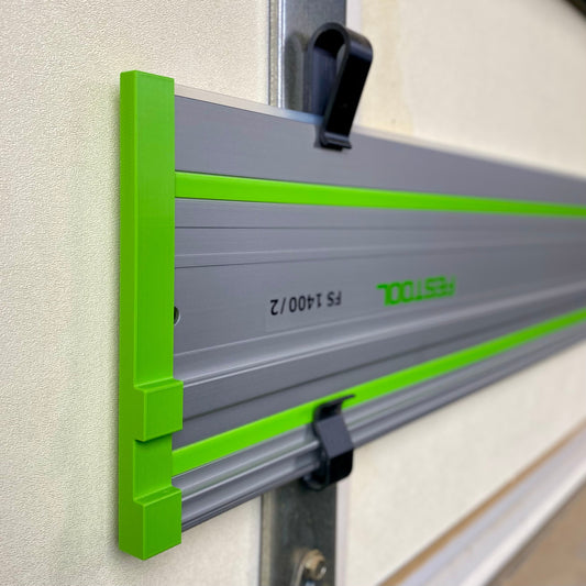 Garage Door/Wall Mount Brackets for Track Saw Guide Rails
