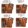 Casper Leather iPhone 15 Series Wallet Case