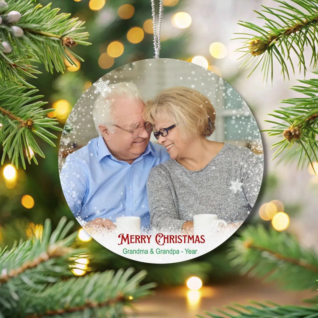 Personalized Merry Christmas Ornament