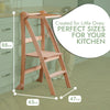 Learning Tower: Foldable Step Stool for Toddlers - Beige