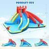 Inflatable Water Slide Crab Dual Slide Bounce House without Blower