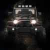 12V Kids Remote Control Riding Truck Car with LED Lights-Black