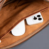 Seward Leather Laptop Bag with Shoulder Strap - MacBook Sleeve 14