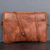Seward Leather Laptop Bag with Shoulder Strap - MacBook Sleeve 14
