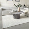 Silver Travertine Vein-cut Round Honed 2