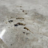 Troia Light Travertine Unfilled Round Polished Coffee Table (D)27.5