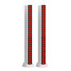 Sound Activated Multi-Color Light Bar - 2-Pack