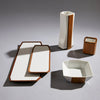 Zogan Bowl - Fusion of Porcelain and Walnut